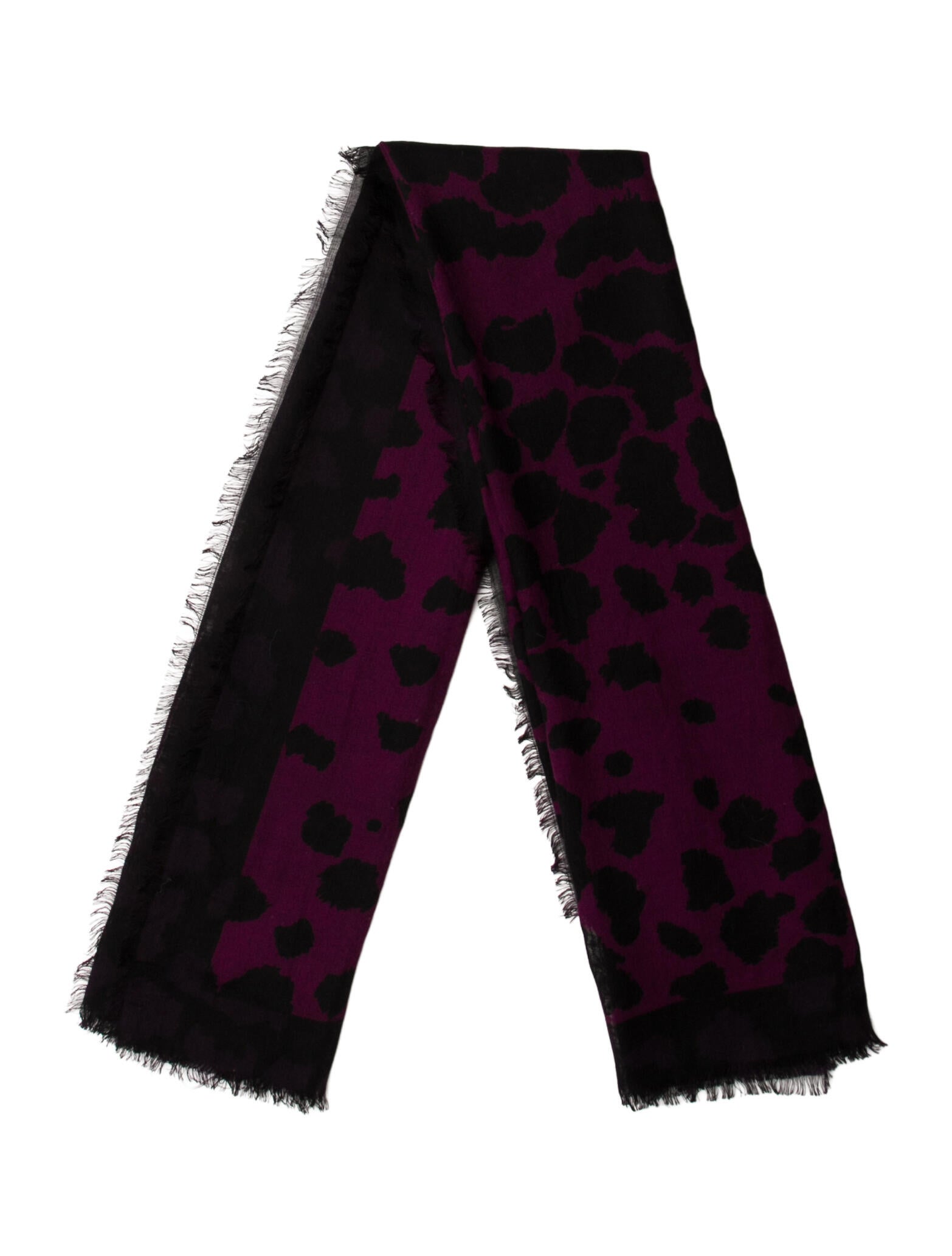 Burberry Cashmere House Check Pattern Scarf